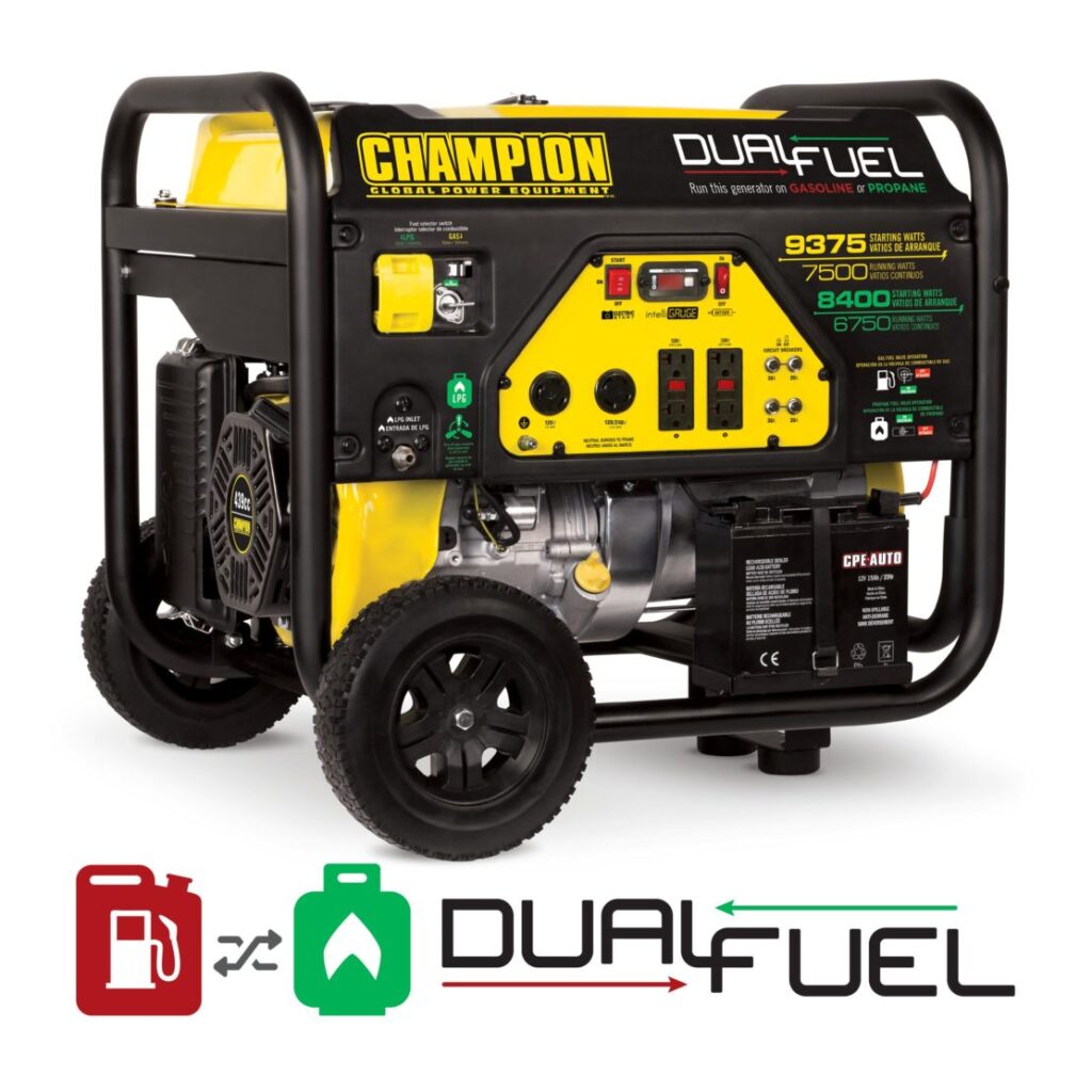 7000 watt dual fuel generator DAIS Japan 特士ジャパン
